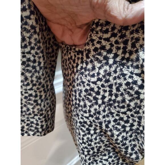 Bar lll Womens Beige Black Leopard Print Long Sleeve Open Front Blazer Jacket S - Picture 4 of 11